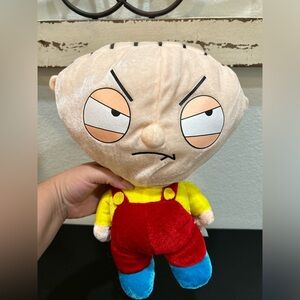Family Guy Cartoon Network Stewie Baby plush toy Y2K